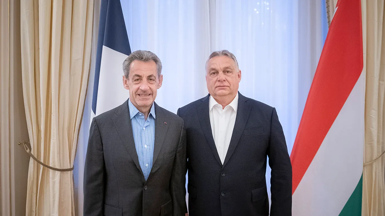 Orbán Viktor Sarkozy volt francia elnökkel tárgyalt