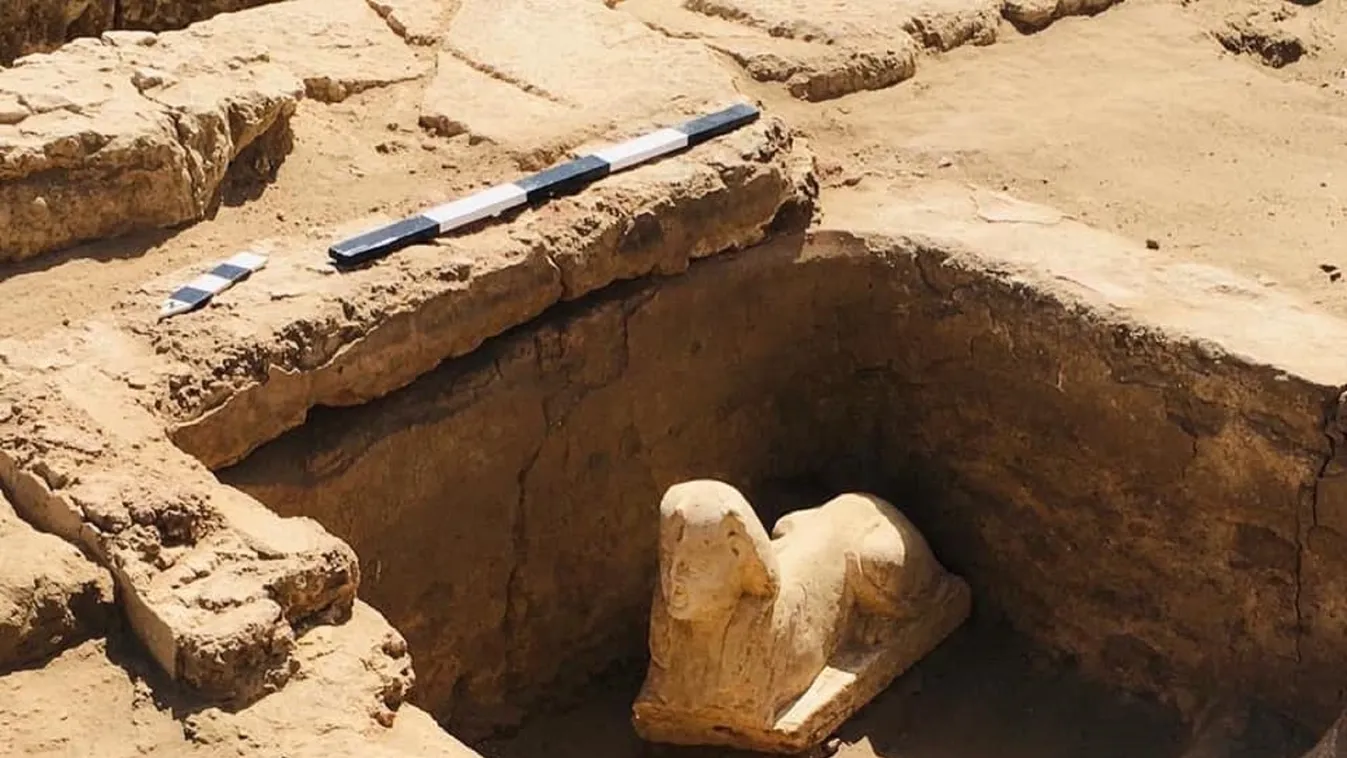 Római kori mitikus lényt fedeztek fel Egyiptomban