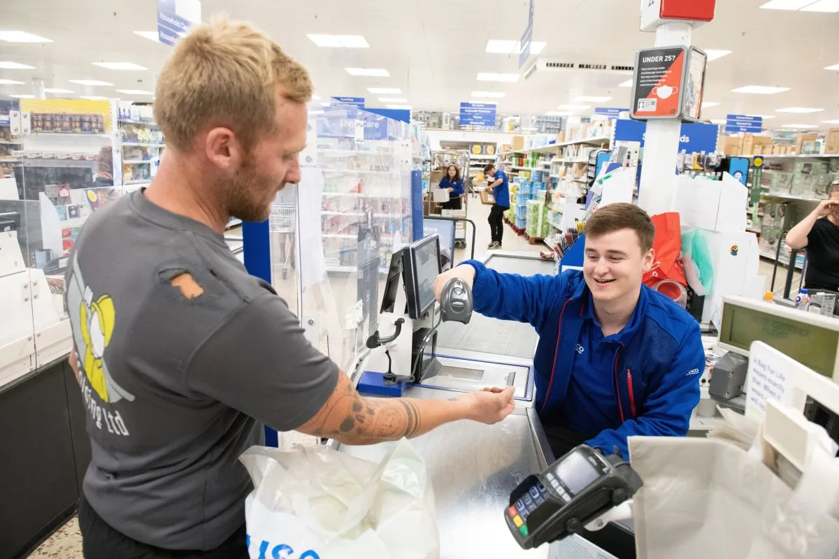 Dean Mayhew, Tesco clubcard tetoválás, fotó: Northfoto / SWNS