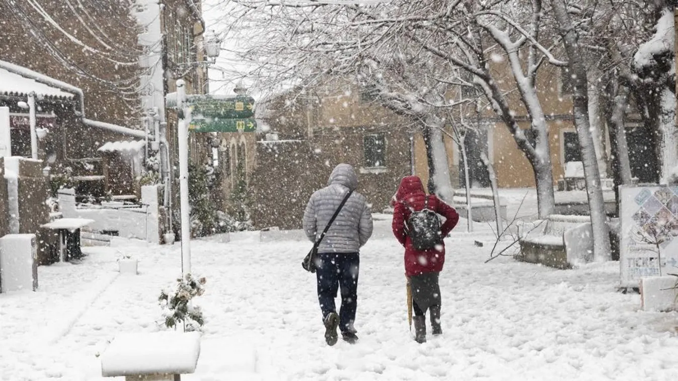 Ítéletidő tombol Mallorcán, Kaliforniában hidegrekord dőlt meg