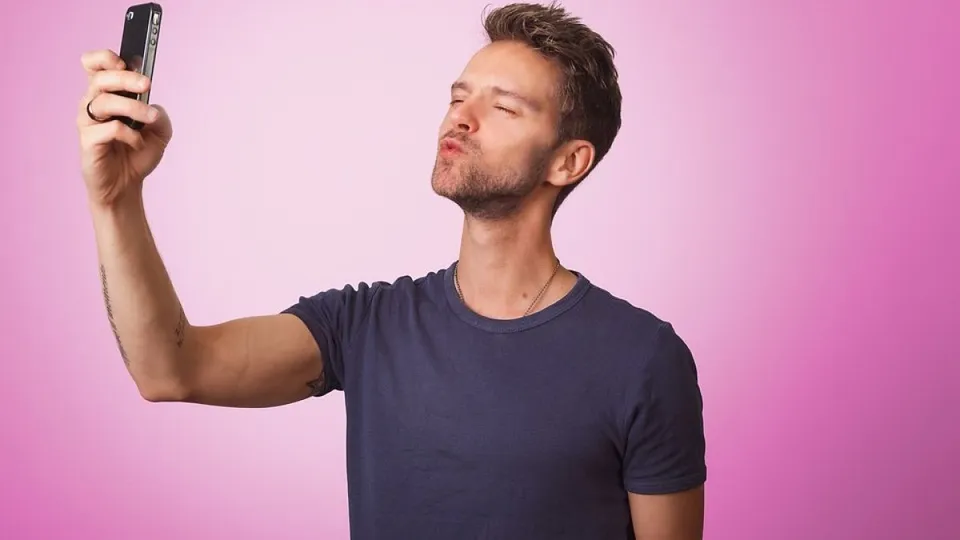 tinder flört illusztráció