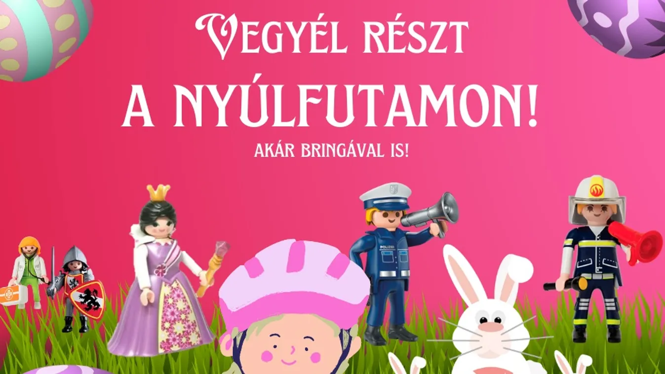 Erre a húsvéti nyúlfutamra, még a kutyusok is benevezhetnek