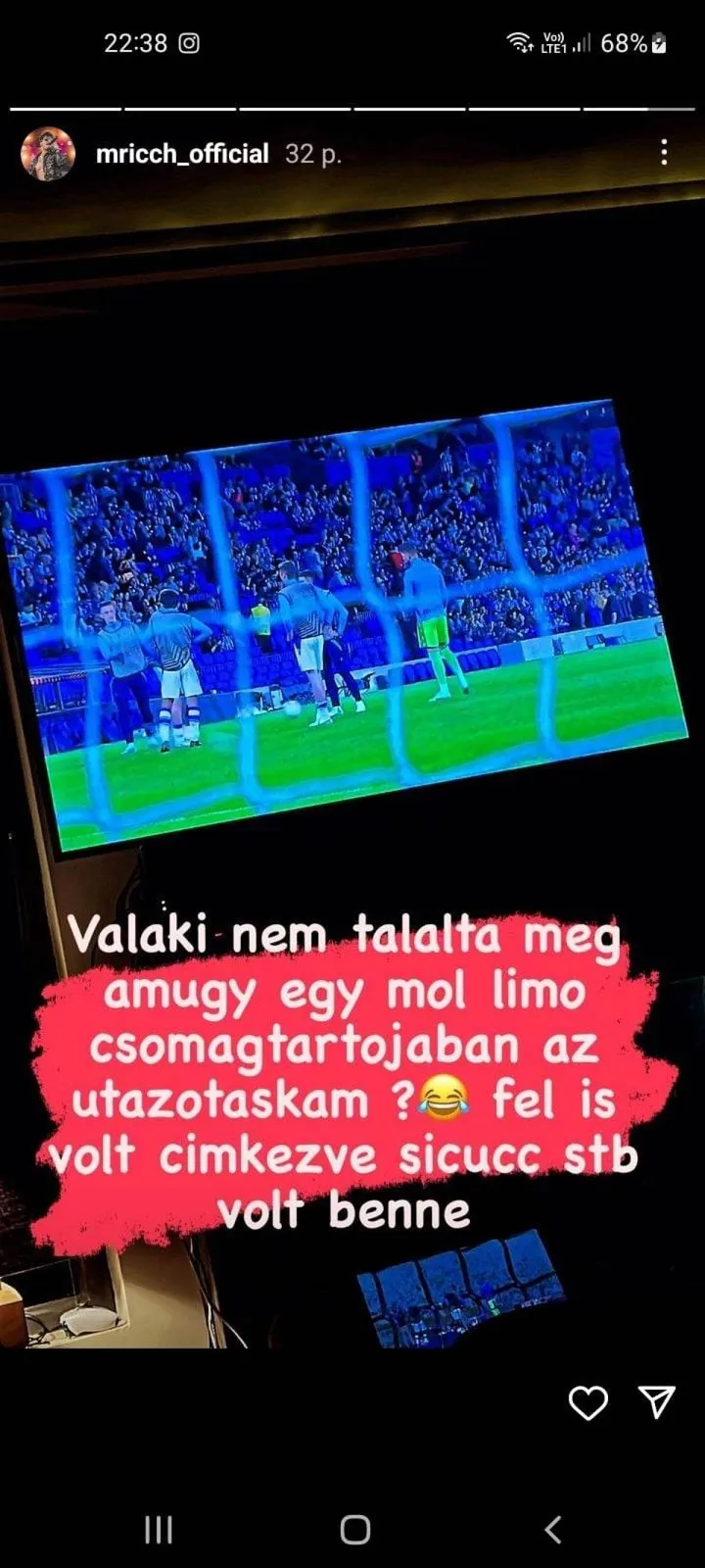 Marics segítségkérés