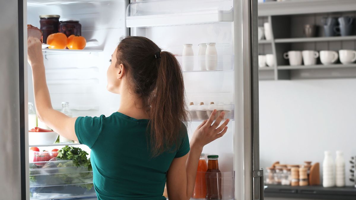 hűtő, hűtőszekrény, konyha, Shutterstock illusztráció