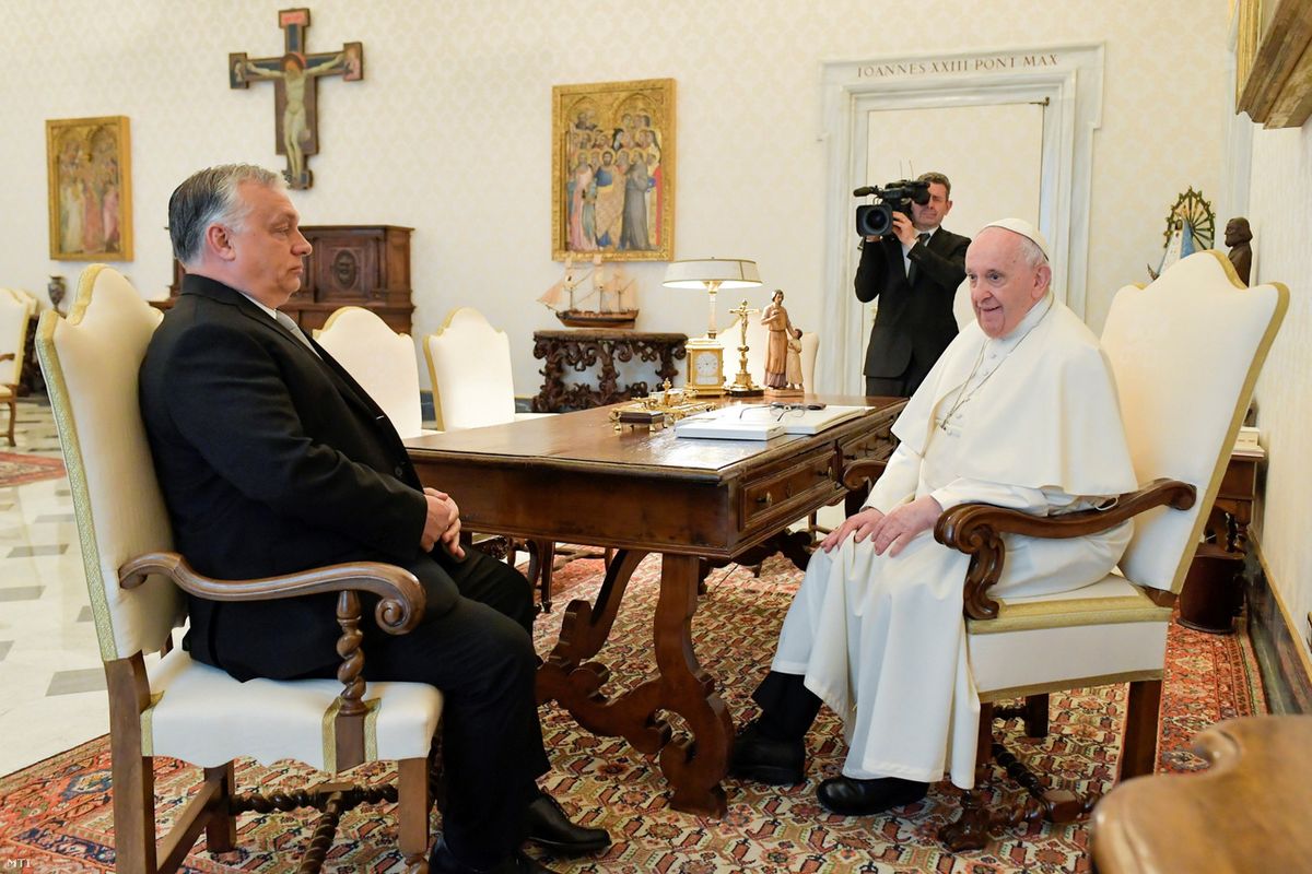 A Szentatya 2022. április 21-én a Vatikánban fogadta Orbán Viktor miniszterelnököt.