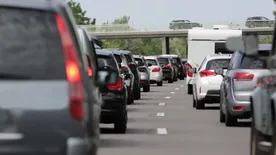 Hatalmas balhé az M4-esen: kishíján verekedésig fajult a baleset - Videó!