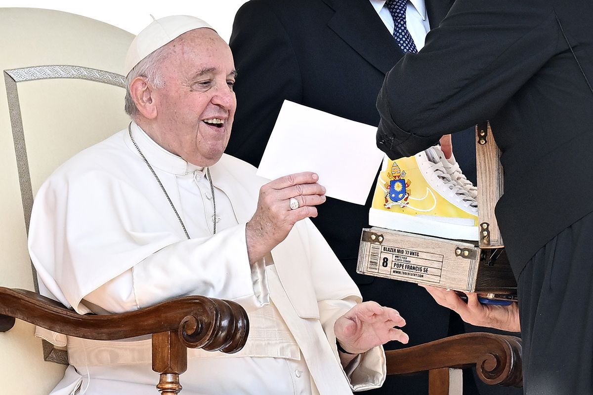 Pope Francis during the weekly general audience, Vatican City, 12 October 2022