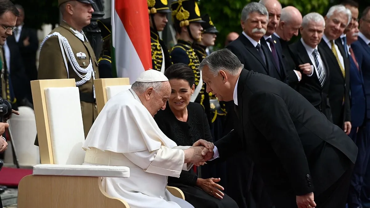 NOVÁK Katalin; ORBÁN Viktor; FERENC pápa