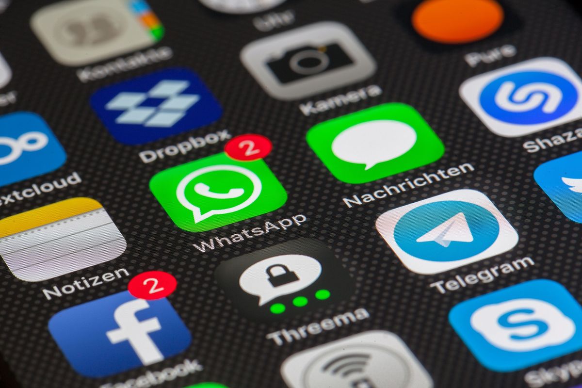 WhatsApp, okostelefon, alkalmazások, app, appok, Pixabay illusztáció