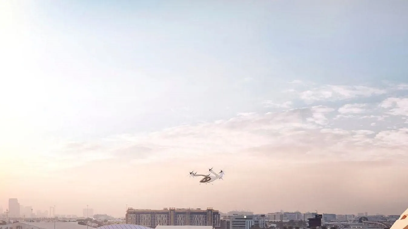 Repülő taxiknak épülhet leszállópálya Dubajban