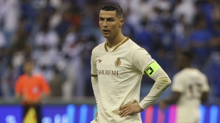 Cristiano Ronaldo arcáról leolvasható az eredmény: simán kikapott a csapata a kedd esti rangadón