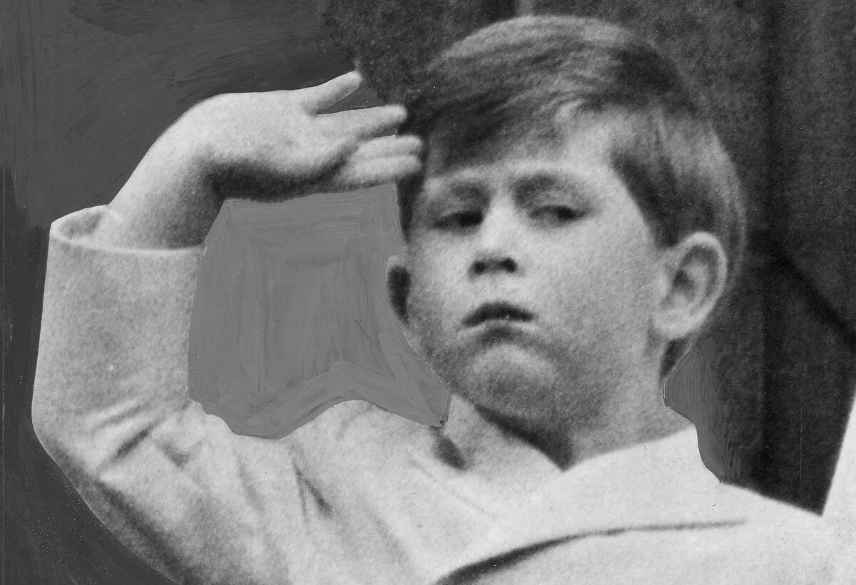 The King’s Childhood Colourised