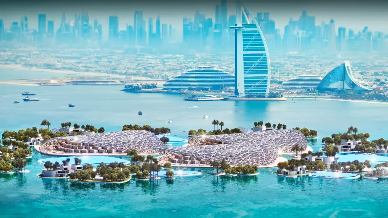 A világ legnagyobb mesterséges zátonyát tervezik megépíteni Dubajban