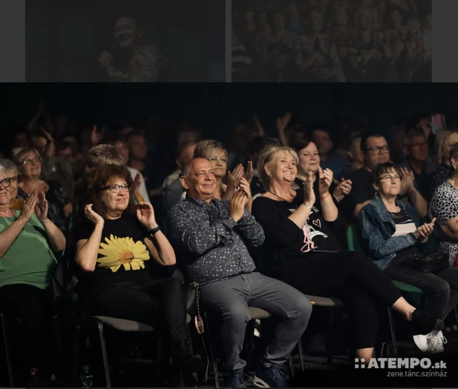 Joós István feleségével Peter Srámek koncertjén