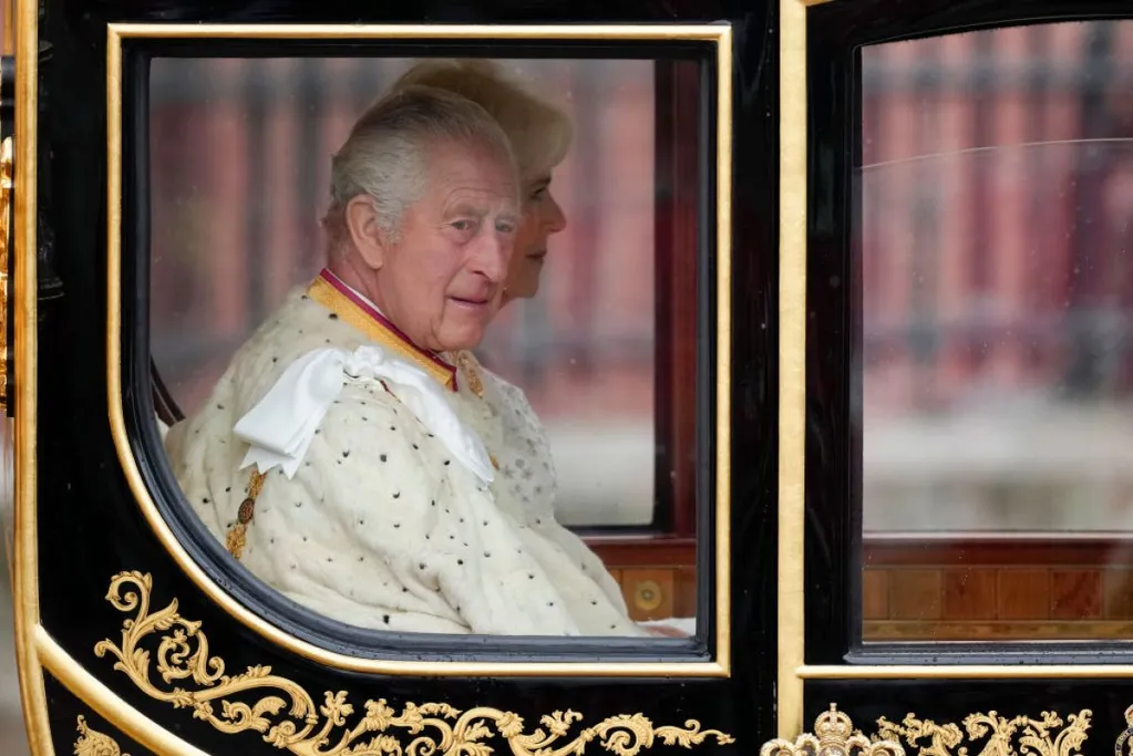 Their Majesties King Charles III And Queen Camilla - Coronation Day