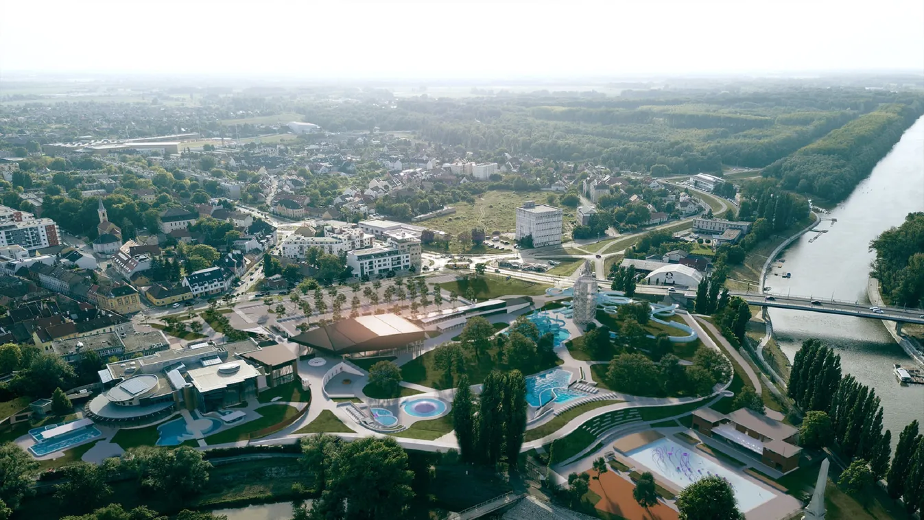 Bejelentették az új győri fürdőkomplexum jegyárait
