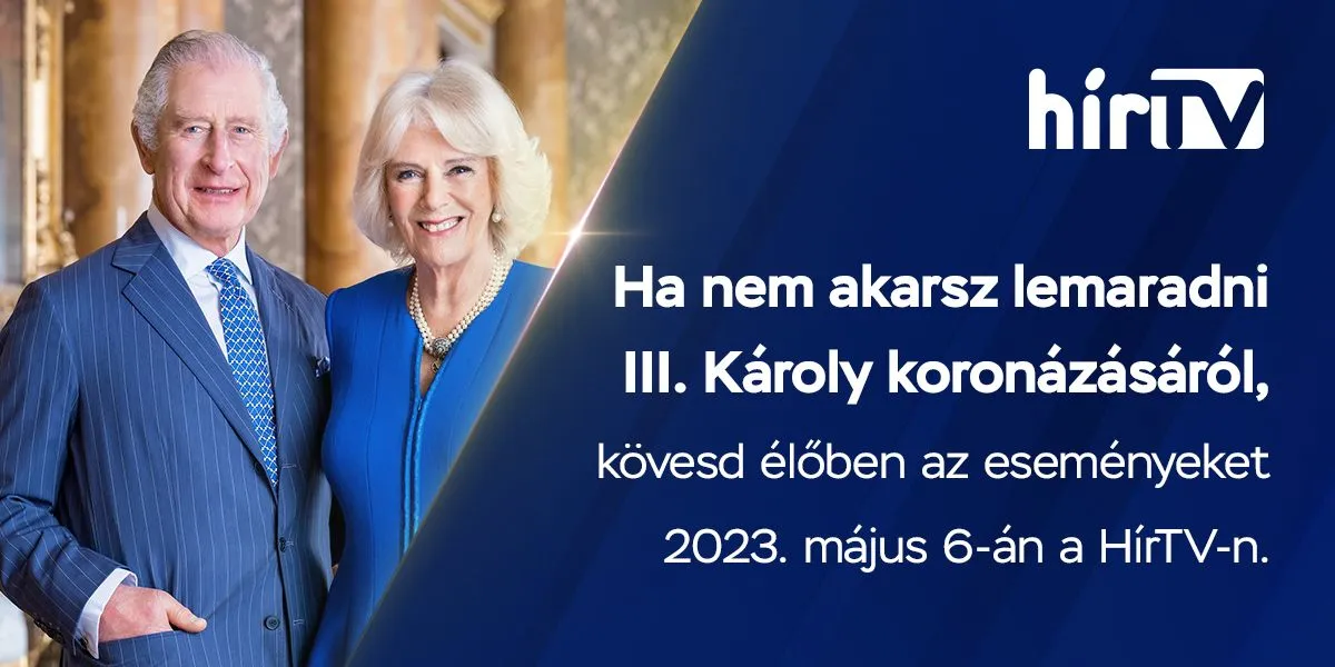 koronázás III károly és kamilla hirtv