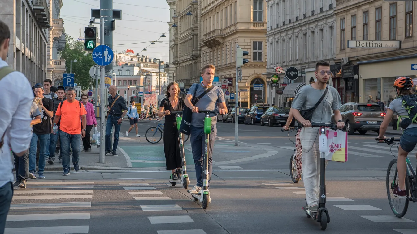 Szigorítják a e-rollerek használatát Bécsben