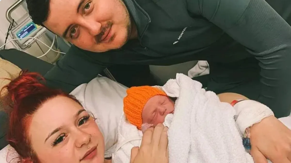 Becky, Harrison (baba), Nathan, fotó: GoFundMe