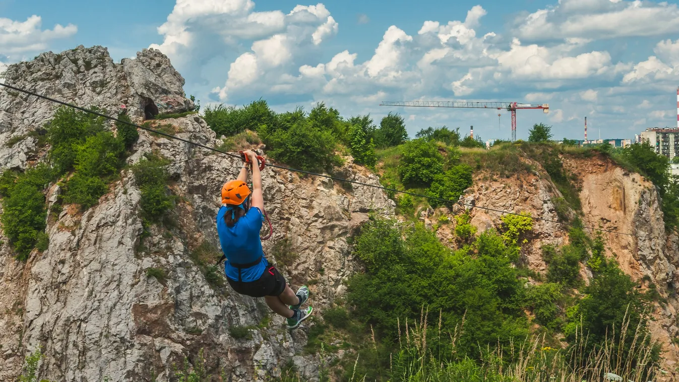 Budapesten épülhet meg az ország leghosszabb zipline pályája