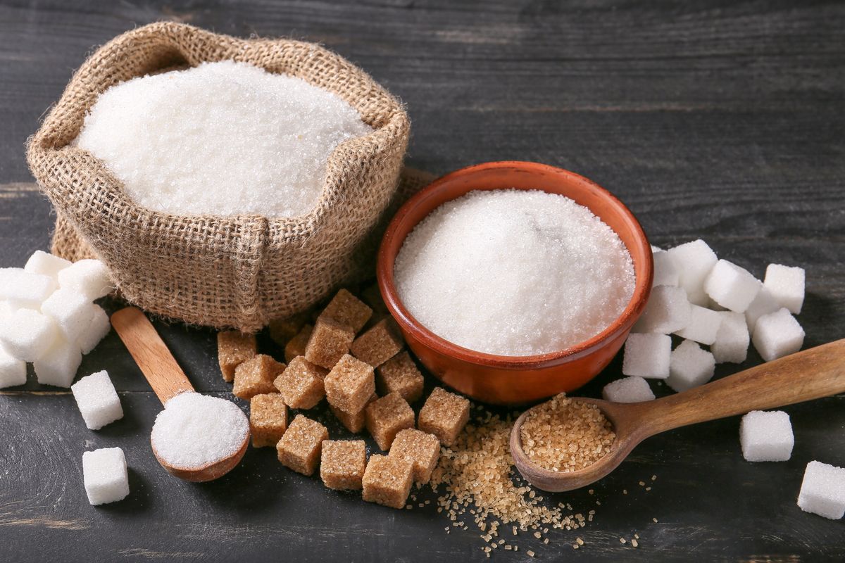 cukor, fehér cukor, barna cukor, Shutterstock 1564269901