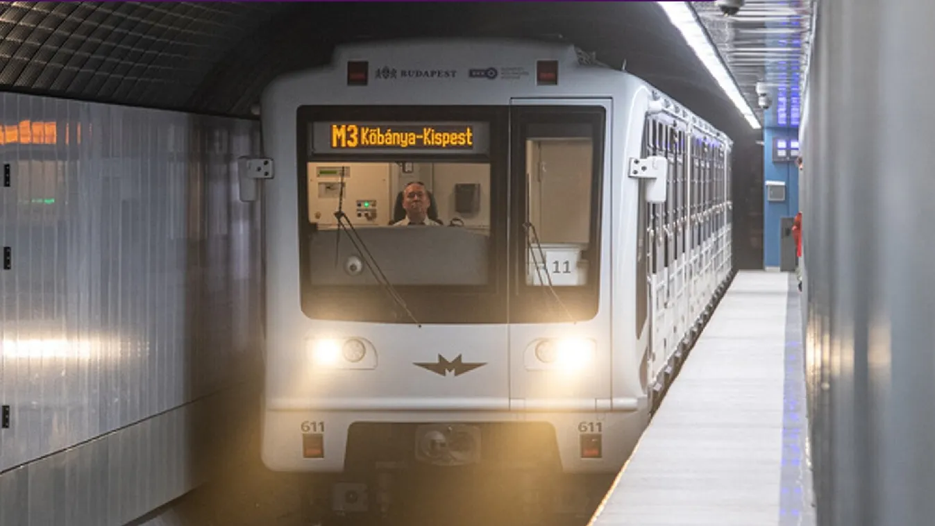 Szorongásoldó meleg árnyalatok és képzőművészet a 3-as metró új állomásain