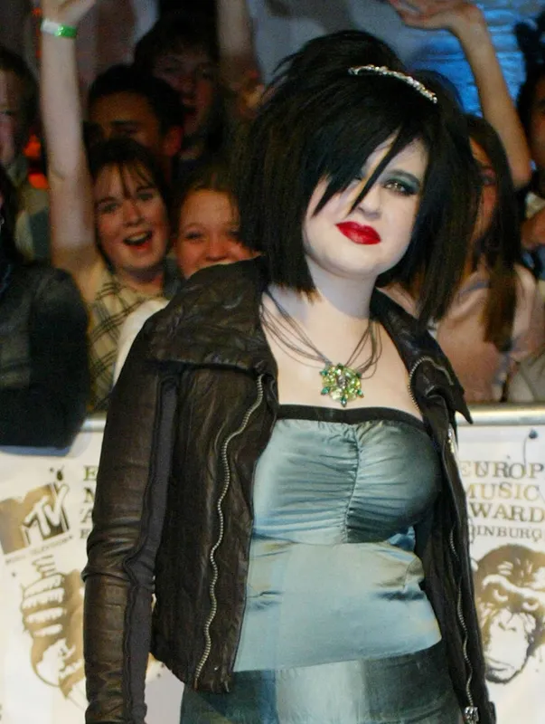 Kelly Osbourne, 2003, AFP PHOTO/JimWATSON (Photo by JIM WATSON / AFP)