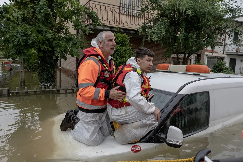 Floods hit northern Italy