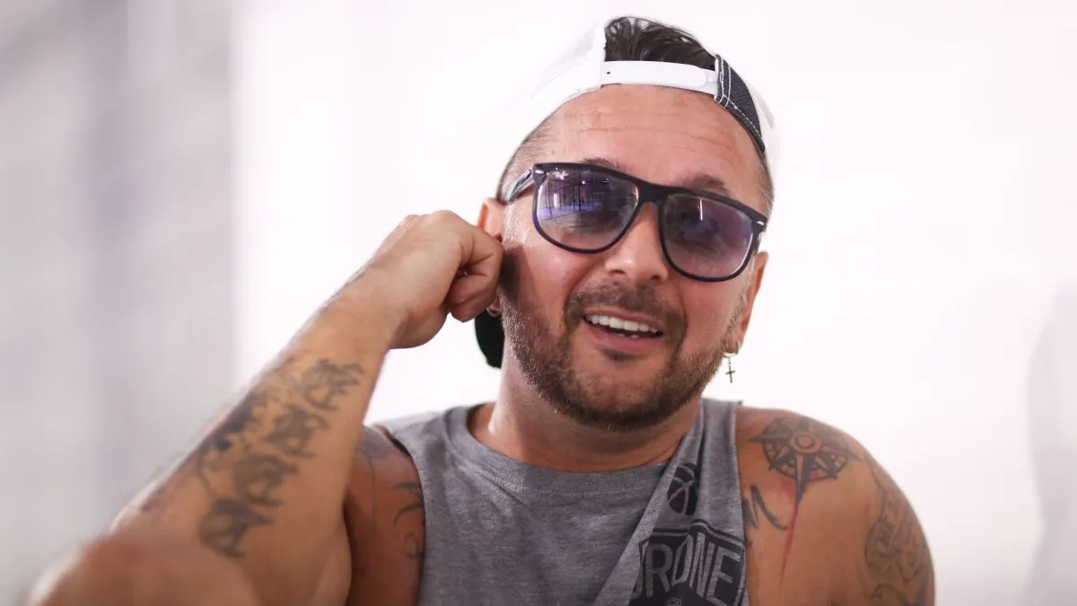 Budapest 20210727 Vegyes 2021 mûsorvezetõ dalszövegíró rapper zenész Fotó Dömötör Csaba Nemzeti Sport Majoros Péter Majka