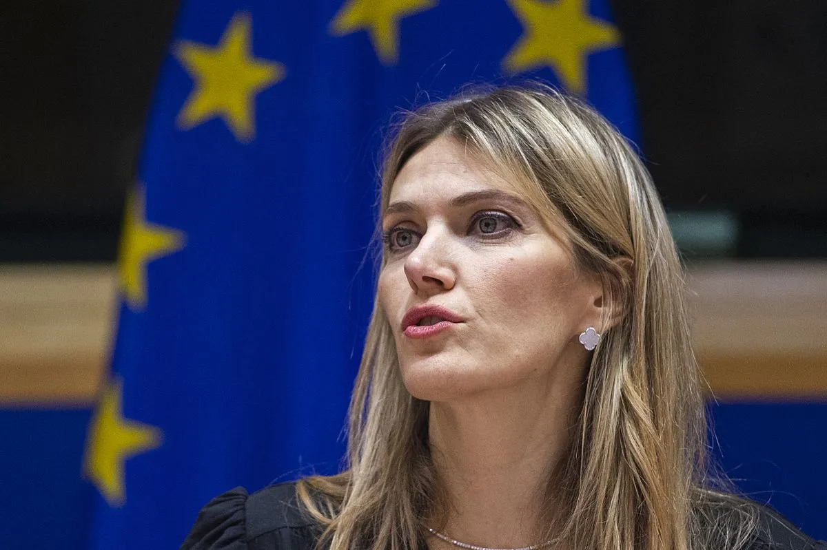 Eva Kaili, AFP  (Photo by Eric VIDAL / EUROPEAN PARLIAMENT / AFP) / RESTRICTED TO EDITORIAL USE - MANDATORY CREDIT "AFP/ EUROPEAN PARLIAMENT" - NO MARKETING NO ADVERTISING CAMPAIGNS - DISTRIBUTED AS A SERVICE TO CLIENTS