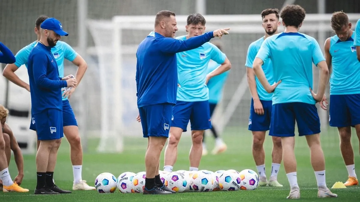 Dárdai fél nap csúszással, csak kedd délelőtt tarthatta meg első edzését a Herthánál