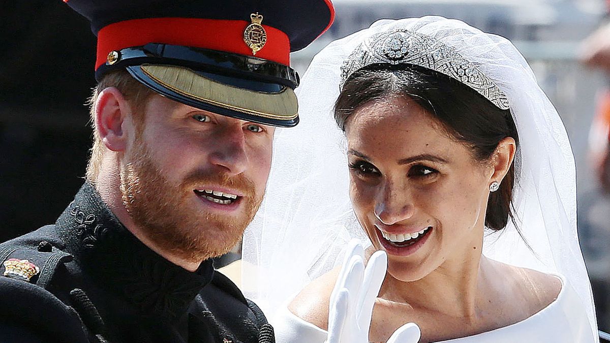Harry herceg és Meghan Markle, esküvő, 2018, AFP