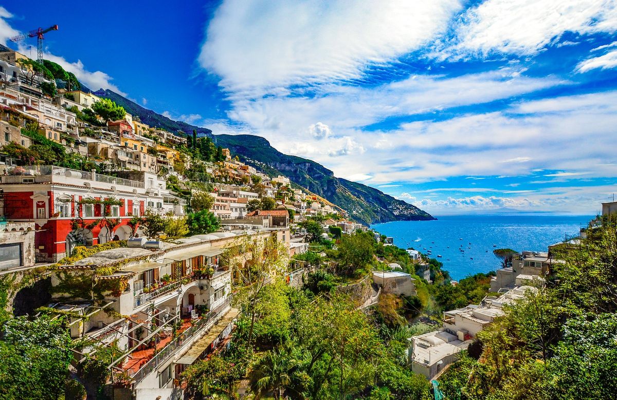Amalfi-part Olaszország kirándulóhely
