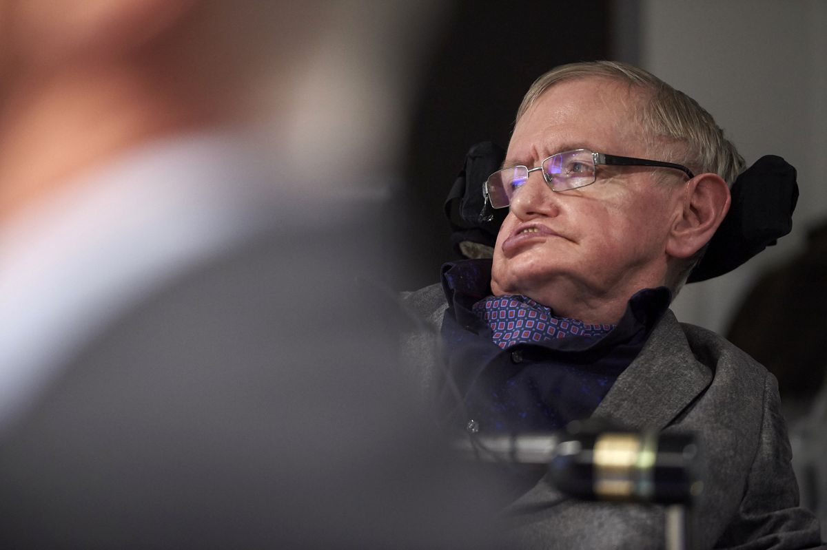 Stephen Hawking, AFP