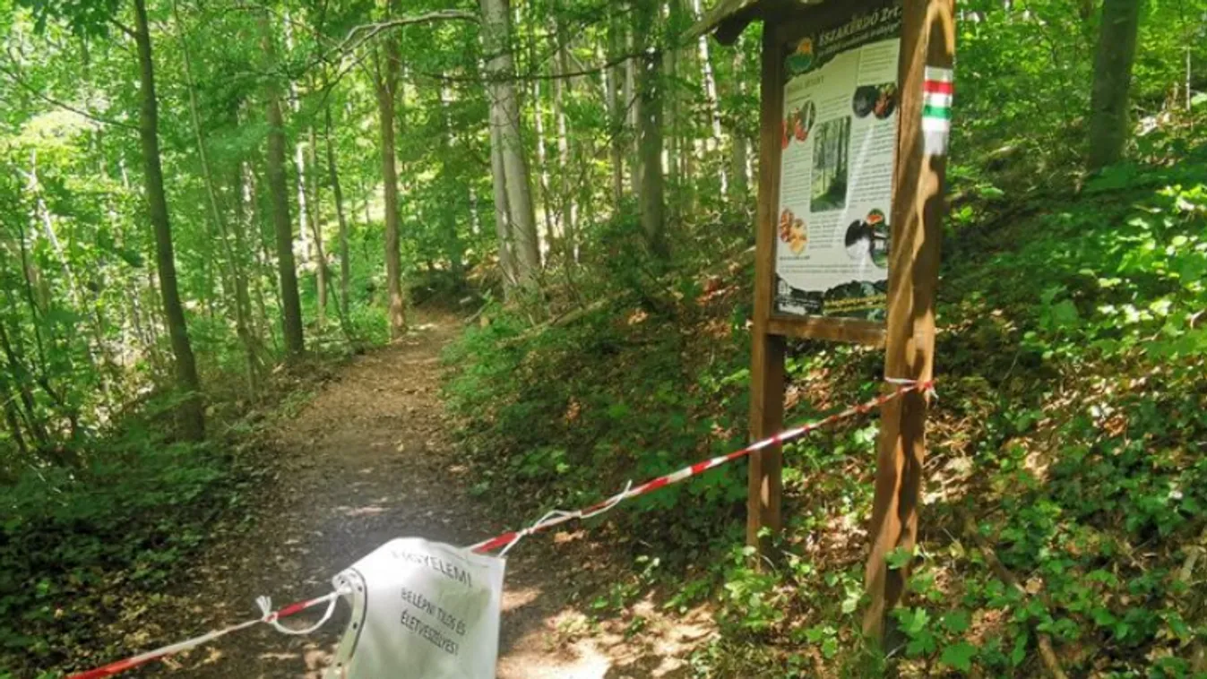 Életveszély miatt lezárták a kedvelt magyar turista útvonalat