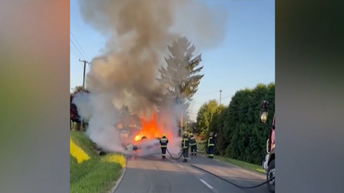 Brutális baleset Zalában: hatalmas lángokkal égett a részeg sofőr autója - videó
