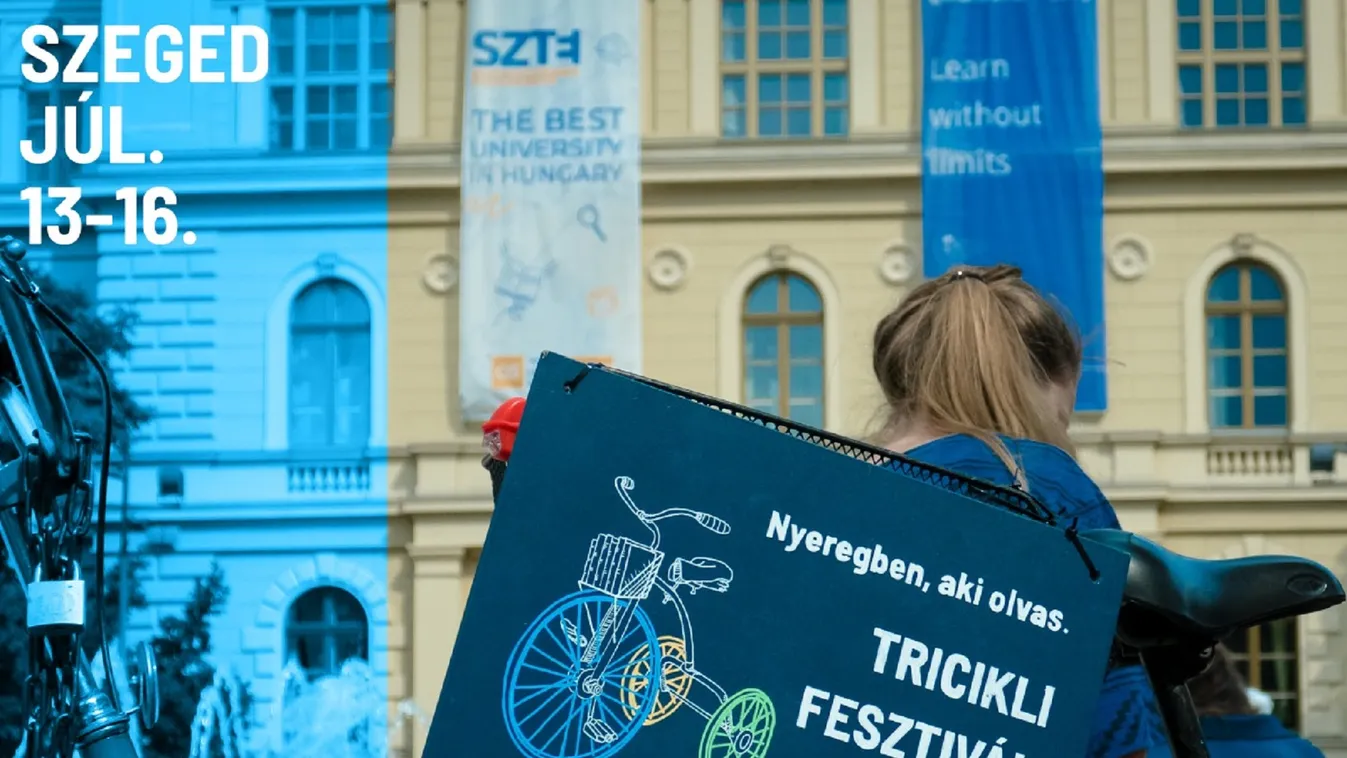 Újra itt a kerékpáros-irodalmi fesztivál Szegeden