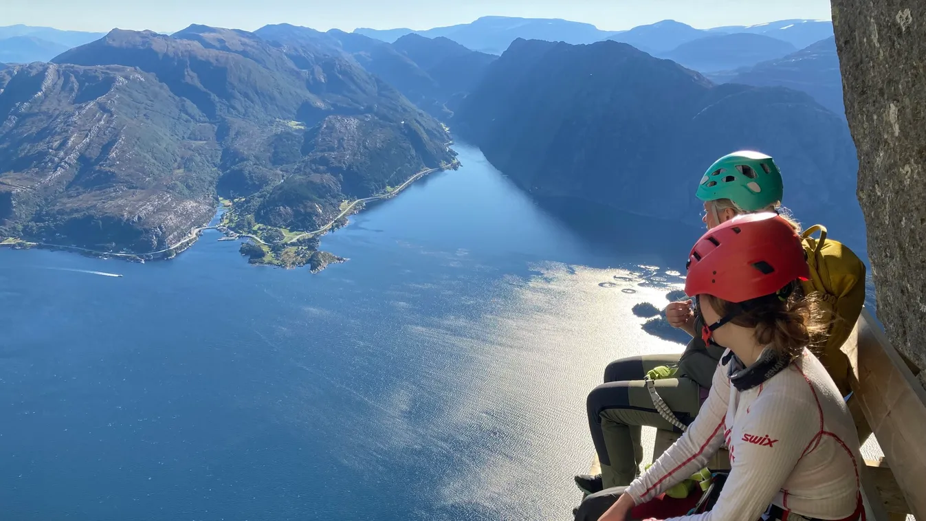 Európa legmagasabb tengeri szirtjén nyílt meg a Via Ferrata új útvonala