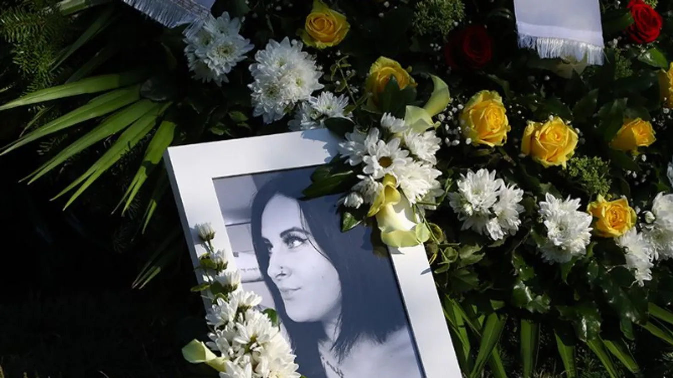 Szülés után hunyt el a 28 éves Vanda: hófehér urnában bocsátották örök nyugalomra