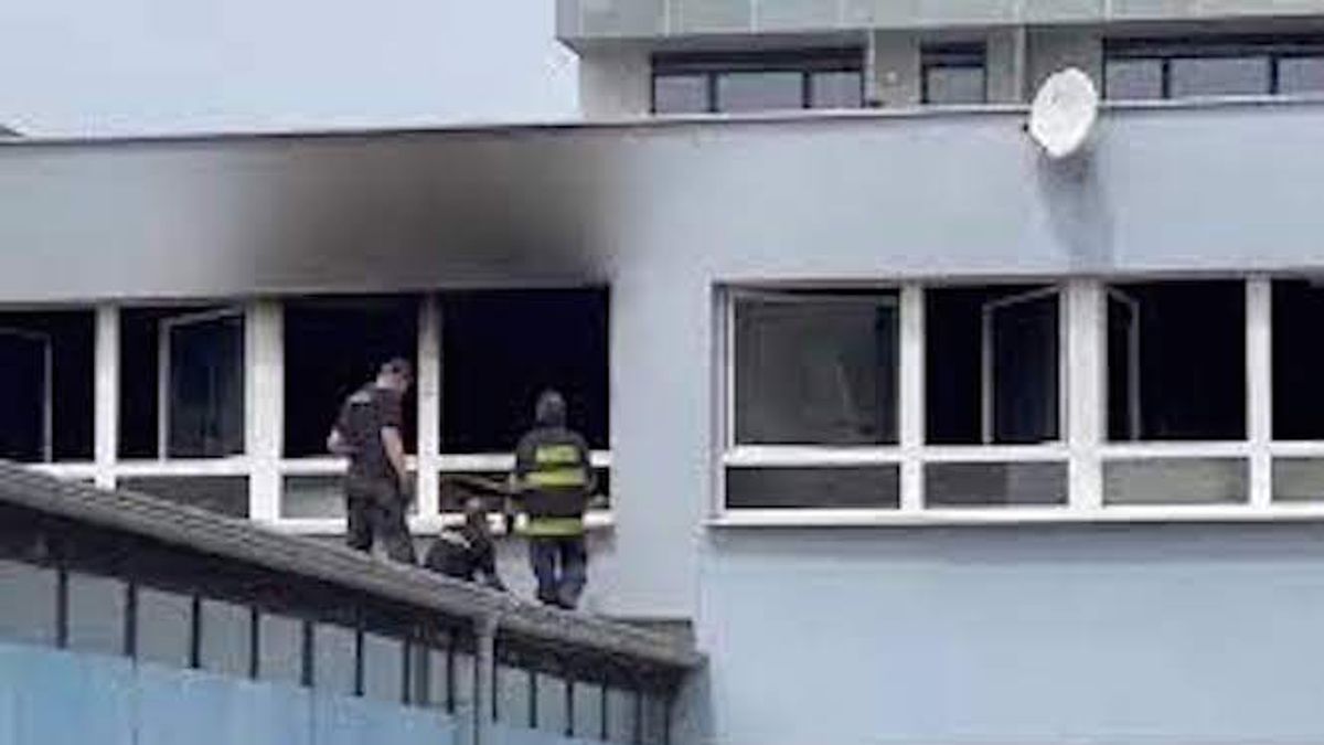 Előbb magát, aztán az iskoláját is felgyújtotta egy fiatal Pozsonyban