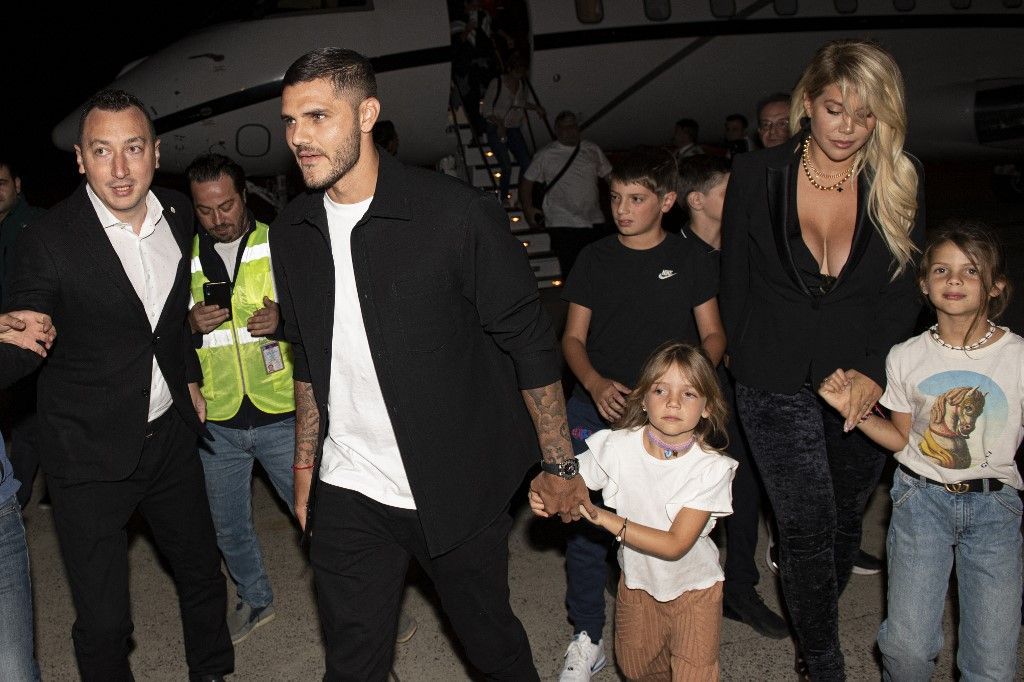 Mauro Icardi, Wanda Nara és a gyerekeik