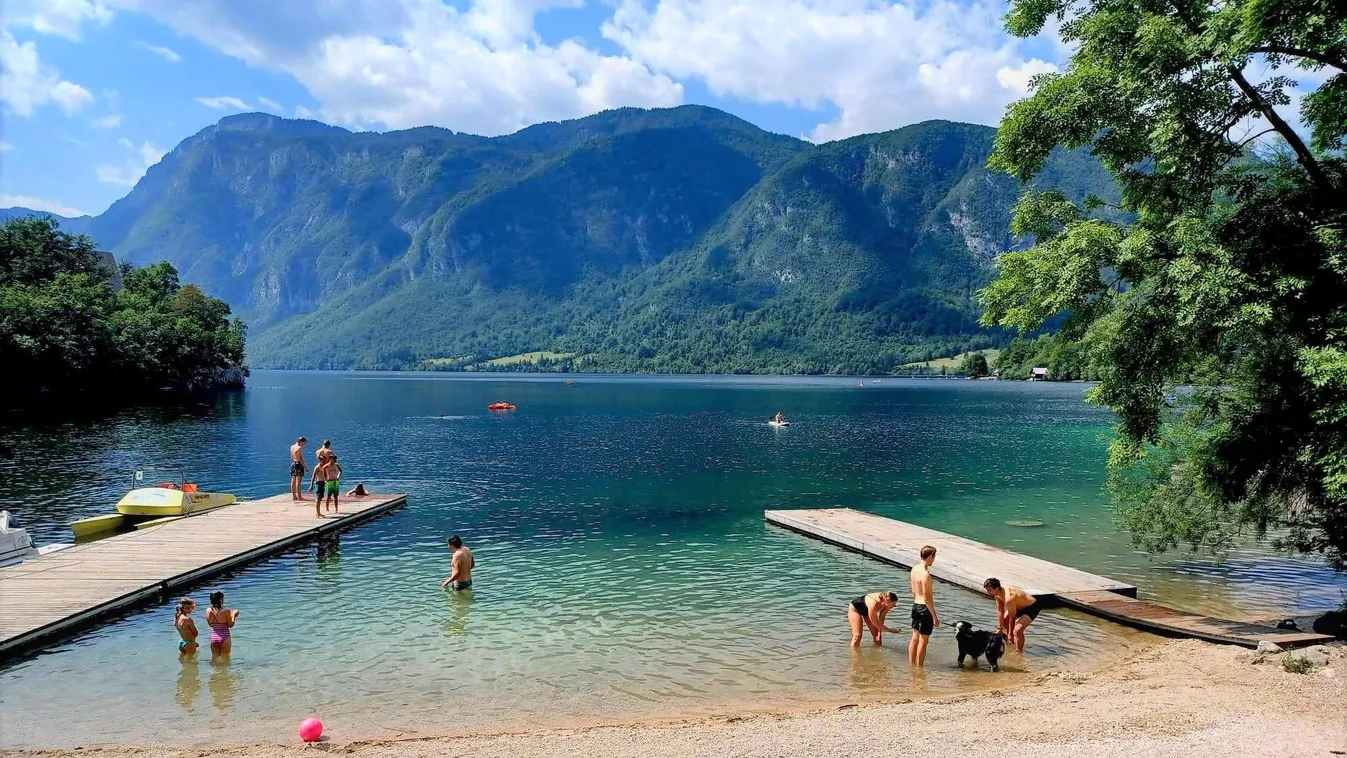 Madártávlatból és testközelből is megcsodáltuk Szlovénia ékkövét, a Bohinji-tavat