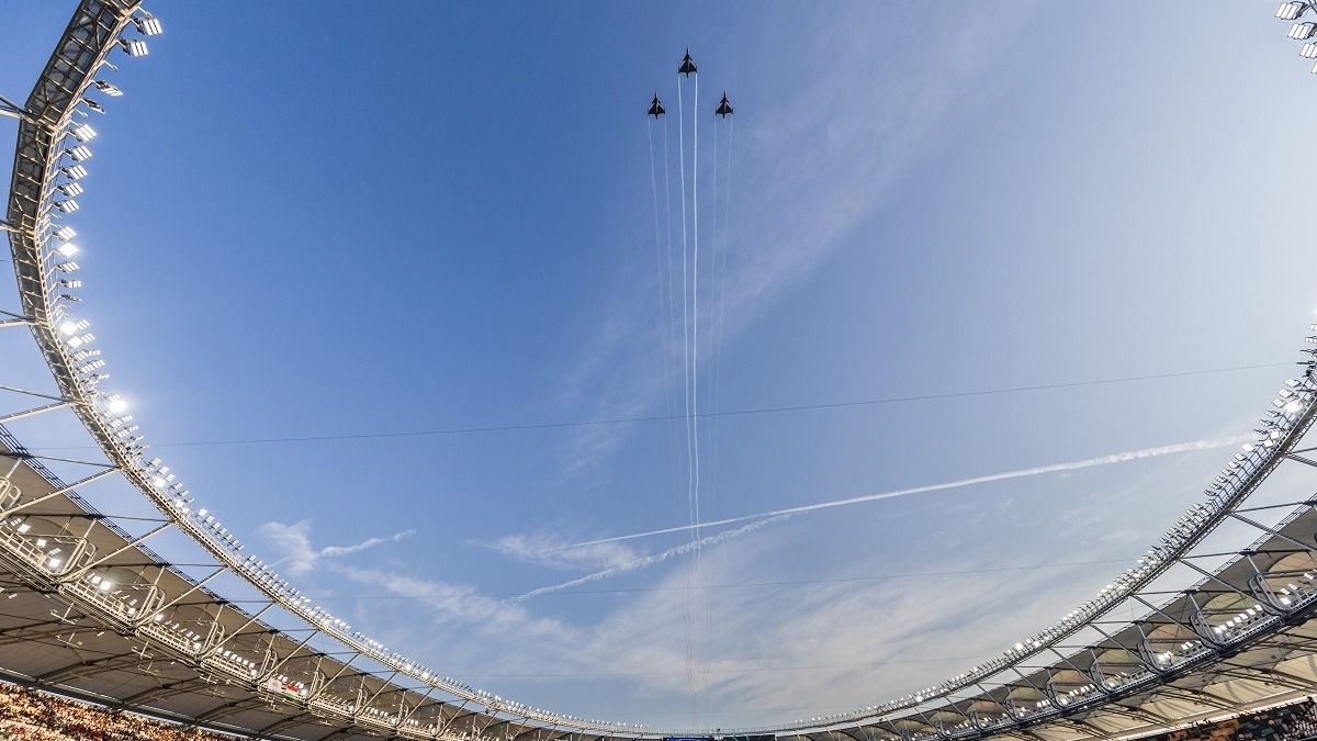 Tánc és gripenek - Fotók az atlétikai vb megnyitójáról