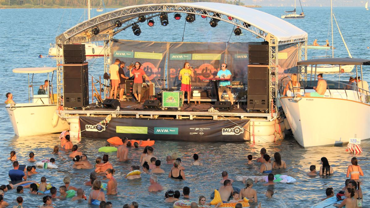 Hatalmas buli volt a BalatONkoncert