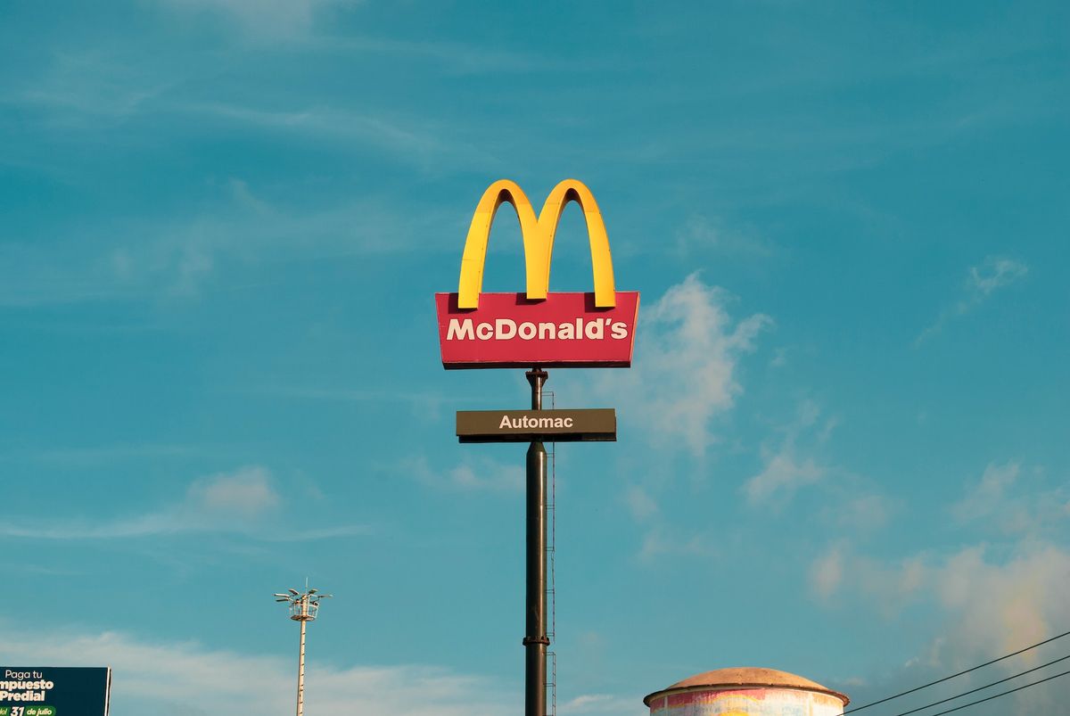 McDonald’s meki gyorsétterem sablon
