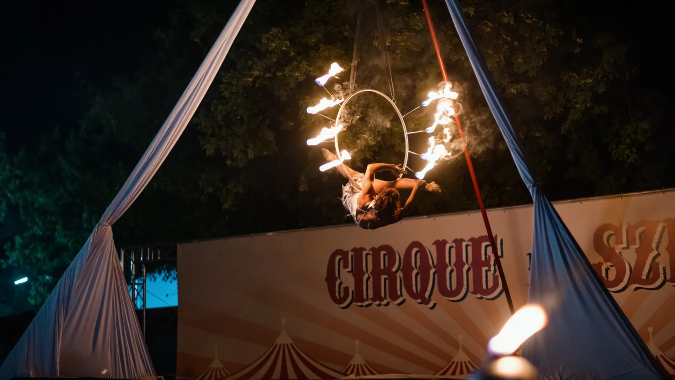 Ukrán, ausztrál, marokkói...és hajon függő francia akrobaták a Sziget cirkusz-sátrában