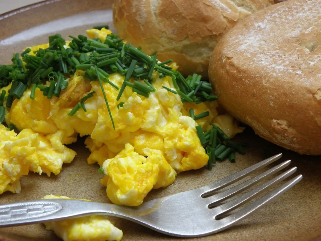 rántotta, tojásrántotta, reggeli, recept, Pixabay