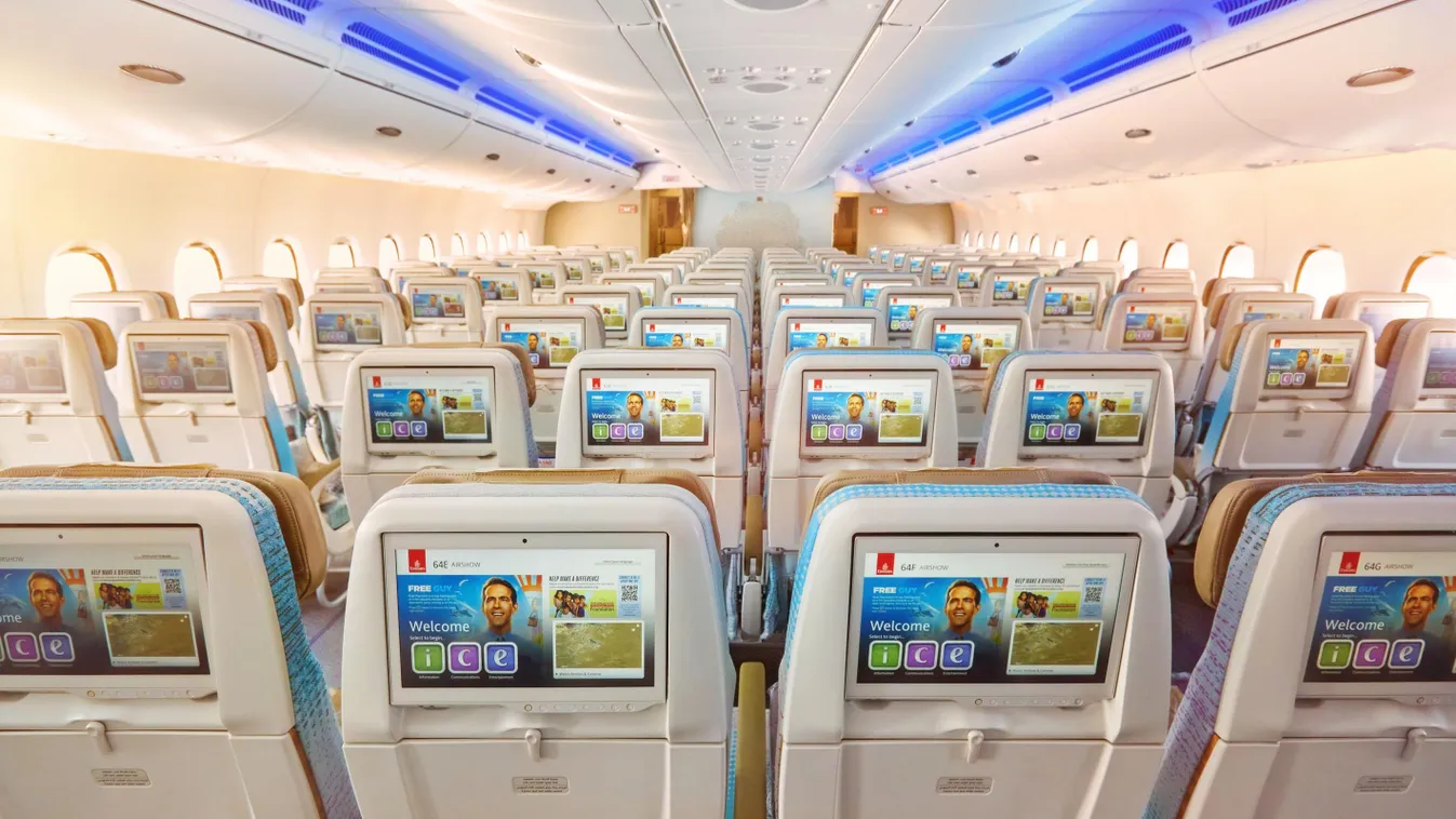 Élő közvetítés az űrből - ezzel szórakoztatják az Emirates utasait