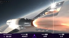 Megjárták a világűr határát a Virgin Galactic első űrturistái