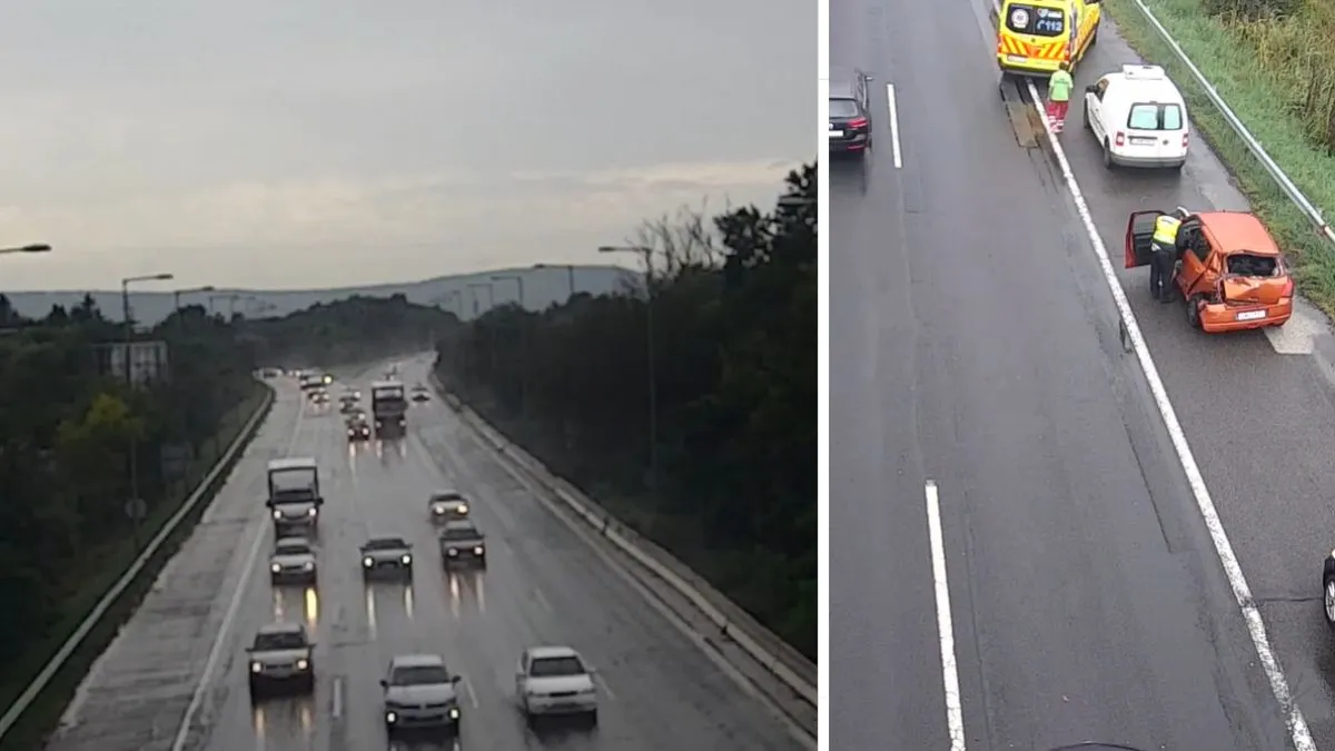 magyar közút, kamion holttér baleset m1-m7